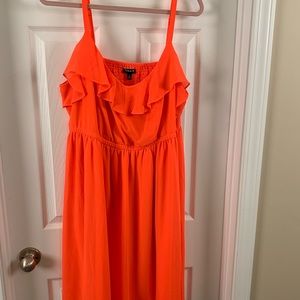 Torrid Neon Orange Dress
